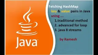 JAVA FAQ # 46 || Fetching HashMap Key & Values in Java