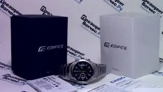 Часы Casio EDIFICE EF-512D-1A [EF-512D-1AVEF] - видео обзор от PresidentWatches.Ru