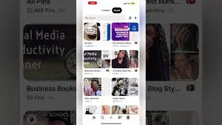 Where to Find Your Pinterest Boards & Your Account 
