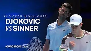 Novak Djokovic v Jannik Sinner | Semi-Final | Extended Australian Open 2024 Highlights 🇦🇺