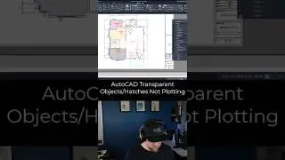 AutoCAD Transparency Not Plotting Fix! #autocadtutorial #autocad