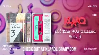 YO! The 90s called - Vol.3 | lo-fi tape drum loops (SAMPLE PACK)