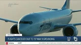 The grounding of Boeing 737 Max 9s leads to cancellations and delays