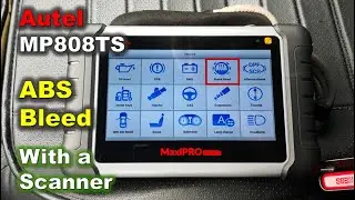 Autel Scanner: ABS modulator bleed / How to Get air out of ABS / Anti-lock brake system bleeding