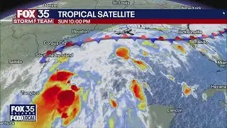 Tropical Storm Francine forms in Gulf of Mexico