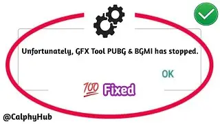 Unfortunately GFX Tool PUBG & BGMI has stopped fixed | fix GFX Tool PUBG & BGMI keeps stopping #gfx