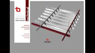 Işınsal Asma Tavan Sistem -Troyaline / Metal / TACER