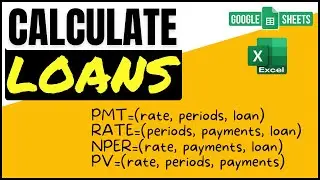 How to Calculate Loans in Google Sheets