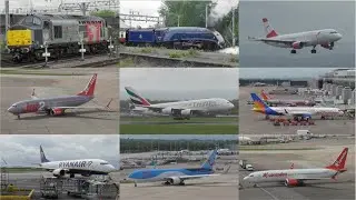 Crewe Station & Manchester Airport (Incl: Sir Nigel Gresley and A380) | 9th May 2023