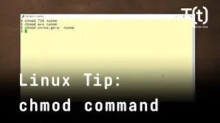 How to use the chmod command: 2-Minute Linux Tips