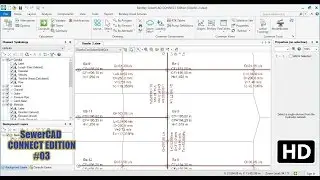 SewerCAD CONNECT EDITION│03: DISEÑO DE SISTEMA DE ALCANTARILLADO PARTE 2