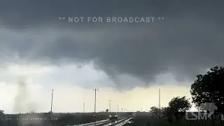 05-25-24 Windthorst, Texas - Large Tornadoes and Long Lived Supercell