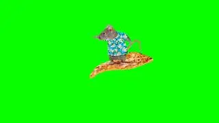 Green screen cartoon |Animated vedio |rat dancing & moves| object |@muazim305