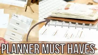 Top Picks for Planning + Organization | Most Used Planner Accessories