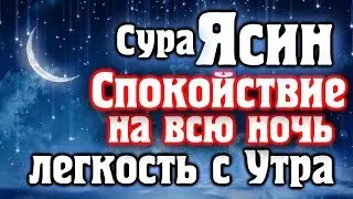 🌙 СУРА ЯСИН СПОКОЙСТВИЕ НА ВСЮ НОЧЬ И ЛЕГКОСТЬ С УТРА -  ПРАВЕДНЫХ СНОВ / Ahmed Alshafey