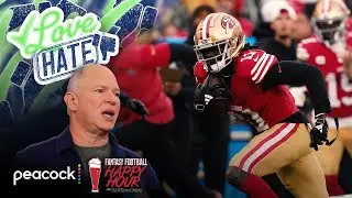 Brandon Aiyuk, DeAndre Hopkins on Week 1 WR Hate list | Fantasy Football Happy Hour | NFL on NBC