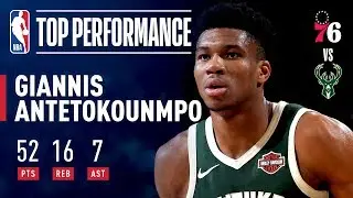 Giannis Antetokounmpo Records A CAREER-HIGH 52 points | March 17, 2019