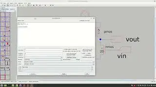 VLSI 005 COMMON-SOURCE AMPLIFIER SCHEMATIC