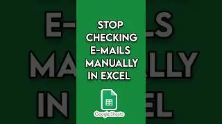 Stop checking Invalid Emails manually in your Excel work.!! 