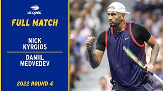 Nick Kyrgios vs. Daniil Medvedev Full Match | 2022 US Open Round 4