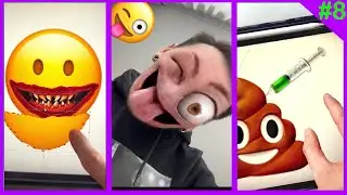 New Compilation creepy emoji | horror story  