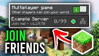 How To Play Multiplayer In Minecraft Bedrock (Join Friends World) - Full Guide