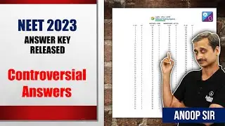 NTA Answer Key Out | Controversial Answers in NEET 2023 | NEET Answer Key | NEET 2023