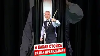 Какая стойка самая правильная? #бильярд #игорь литовченко