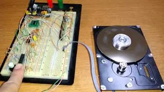 HDD (Hard disk) BLDC Spindle Motor spins smoothly