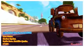 Cars 2 The Video Game | Tow Mater - Battle Race (SQ) | Harbor Sprint 9 Laps