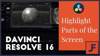 Highlight an Area on your Screen - Focus Users - Davinci Resolve 16