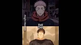 Yuji Vs Toji #jjk #anime #punk #manga