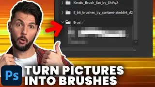 Turn ANY Picture Into Photoshop Brushes