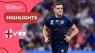 A George Ford masterclass | England v Argentina | Rugby World Cup 2023 Highlights