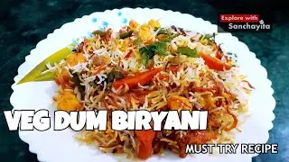 The ULTIMATE Veg Dum Biryani Recipe with Crispy Fried Brown Onions - You Can't Miss!