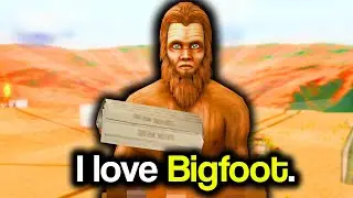 I unironically love Bigfoot in The Sims 2