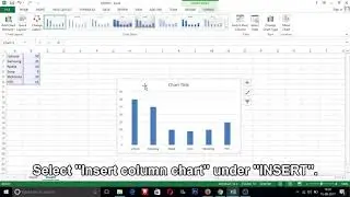 How to create graph in EXCEL SHEET