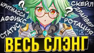 Словарик Геншинëнка | Слэнг в Genshin Impact feat. @AnimeCool_Genshin