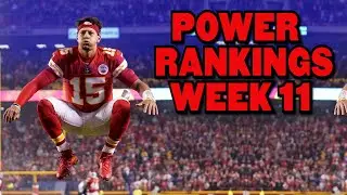 NFL Power Rankings Week 11