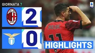 Milan-Lazio 2-0 | Il MIlan vola con Pulisc-Okafor: Gol e Highlights | Serie A TIM 2023/24