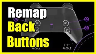 How to Remap Back Buttons on Victrix Pro BFG Controller with Control Hub App on Computer