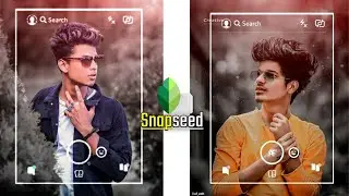 Snapseed Instagram Profile Frame photo Editing 🔥 | Snapseed New Trick Photo Editing Tutorial