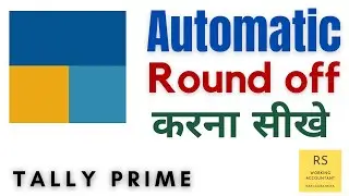 How To Activate Automatic Round off in Tax Invoice | Tally Prime Tutorials