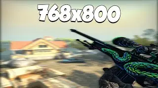 CS:GO : Resolution 768x800