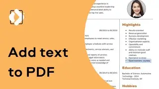 How to add text to PDF file | PDF editing (Tutorial 2020)