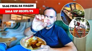 VLOG ACABOU NOSSA VIAGEM DE PORTO DE GALINHAS - SALA VIP RECIFE/PE