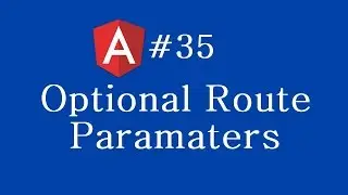 Angular 2 Tutorial - 35 - Optional Route Parameters