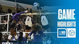 Kansas State at Purdue | Highlights | Big Ten Volleyball | Aug. 30 2024