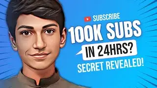 100K Subscribers Complete in 24 Hours || Channel Monetize Secret Revealed