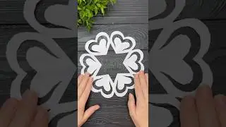 Love Shape Paper Cutting Design Ideas 